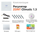 ZONT Climatic 1.3 Погодозависимый автоматический GSM / Wi-Fi регулятор (1 ГВС + 3 прямых/смесительных) с доставкой в Новый Уренгой